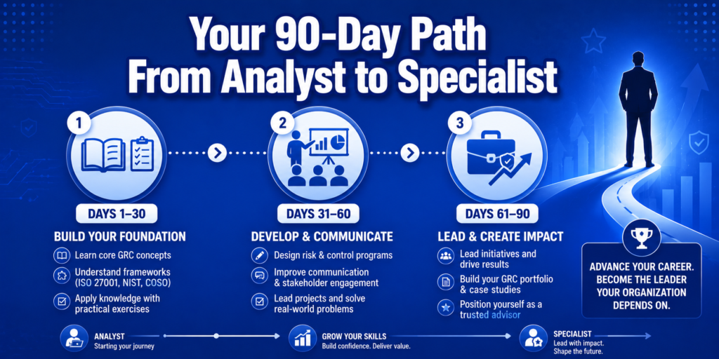 Your 90-Day Plan: From GRC Analyst to Specialist