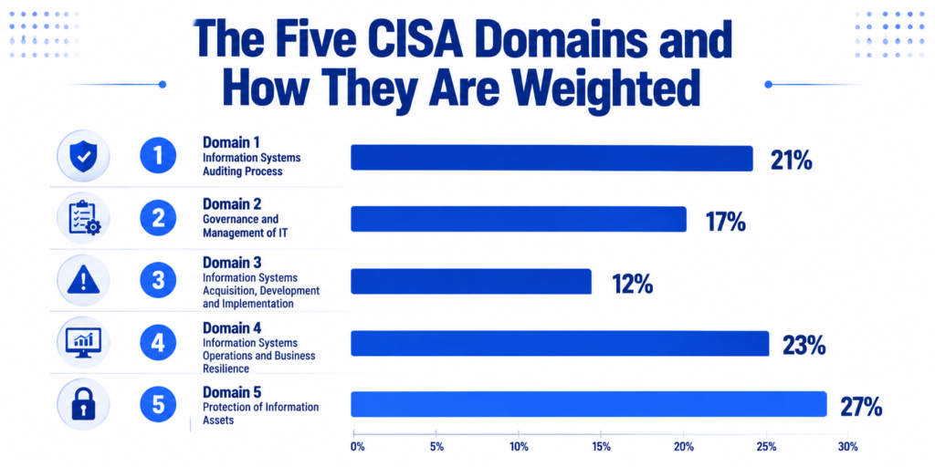 THE FIVE CISA DOMAINS