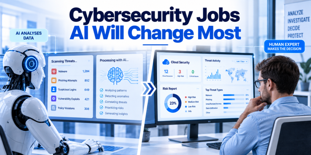 Which Cybersecurity Jobs Will AI Change the Most?